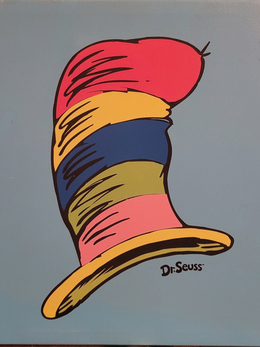 Dr. Seuss The Cat in the Hat Wall Art